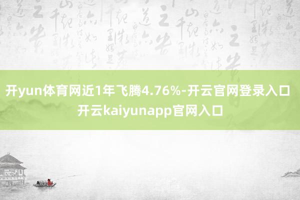 开yun体育网近1年飞腾4.76%-开云官网登录入口 开云kaiyunapp官网入口